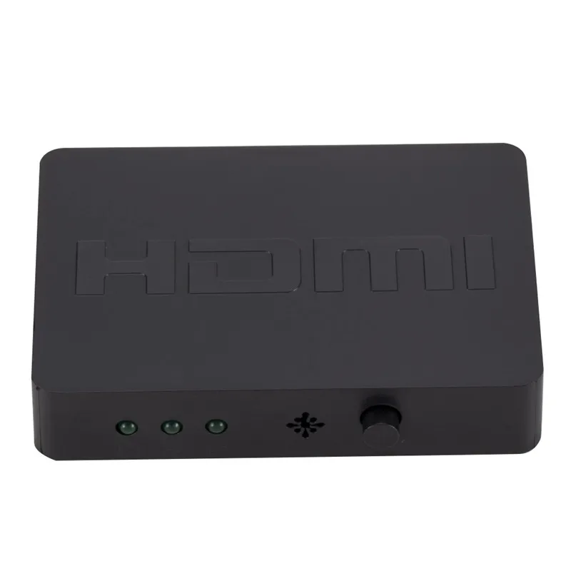 HD 1080P 3 in 1 out  switcher with remote control splitter