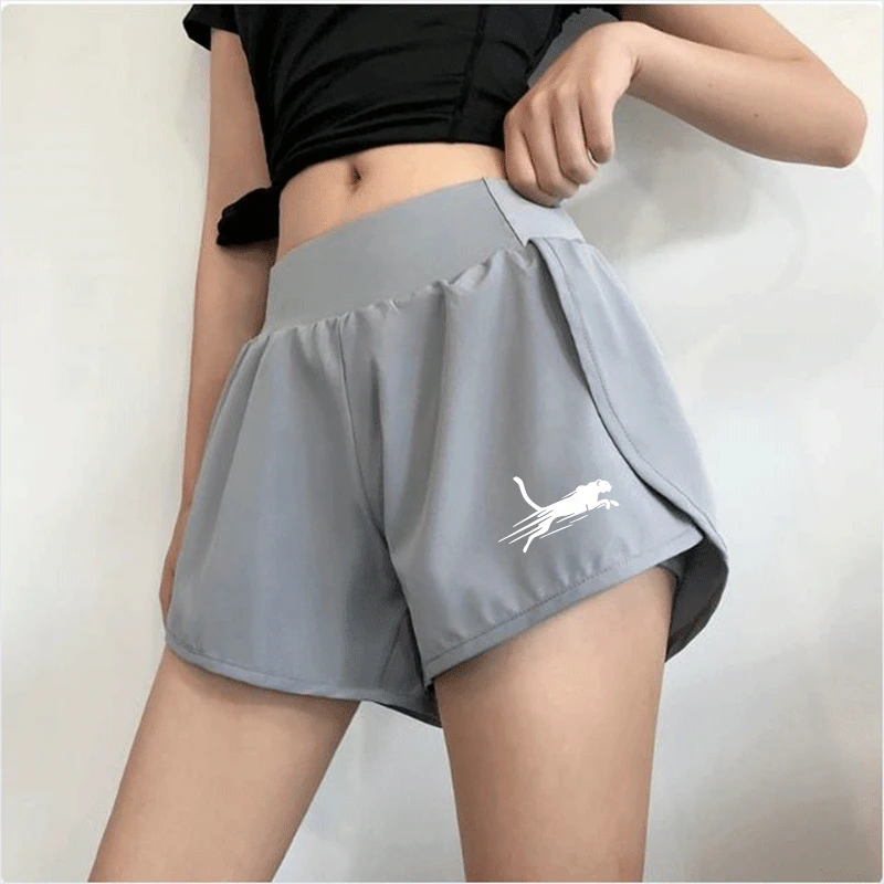 

Yoga Shorts Women Fitness Elastic Running Workout Short Leggings For Ladies Gym Sport Shorts Fitness Sportwear