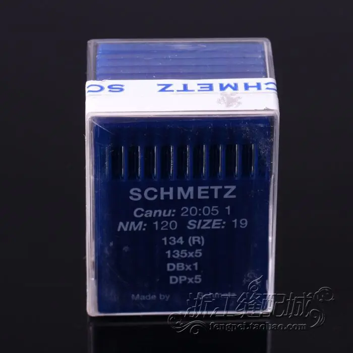 

[SCHMETZ Germany Blue Lion Needle ] DPX5 19# Machine Tacking Machine Shuttle Eye Needle Machine Needle 135X5 Double 10Pcs Needle
