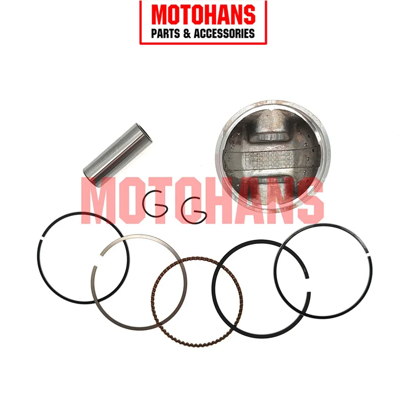 HM15120308 GY6 120CC 52MM BORE 13MM PIN PISTON KIT 4T 50CC 139QMA 139QMB SCOOTER ENGINE PARTS FOR CHINESE SCOOTERS ATV QUAD