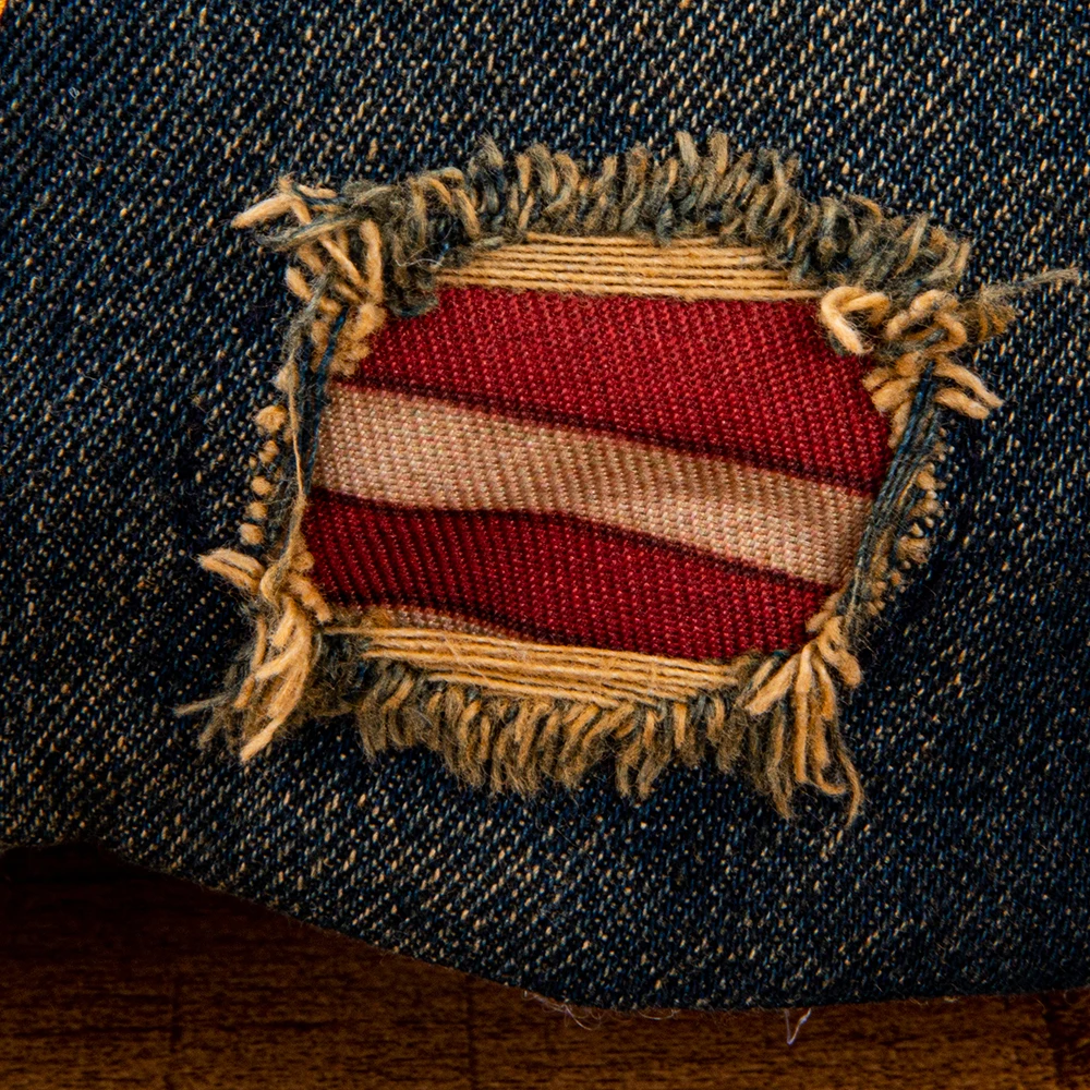 2026 Neue 250. Jubiläums-USA-Flagge Distressed Denim Baseballkappe, Unisex Verstellbare Vintage Trucker-Mütze – Detail 10