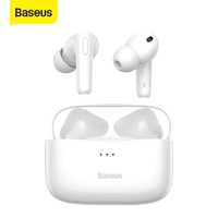 Baseus SIMU S2 Earphones Wireless Bluetooth 5.0 Headphones TWS Hifi Earbuds ANC Active Noise Cancellation Fone Headset Gamer Pro