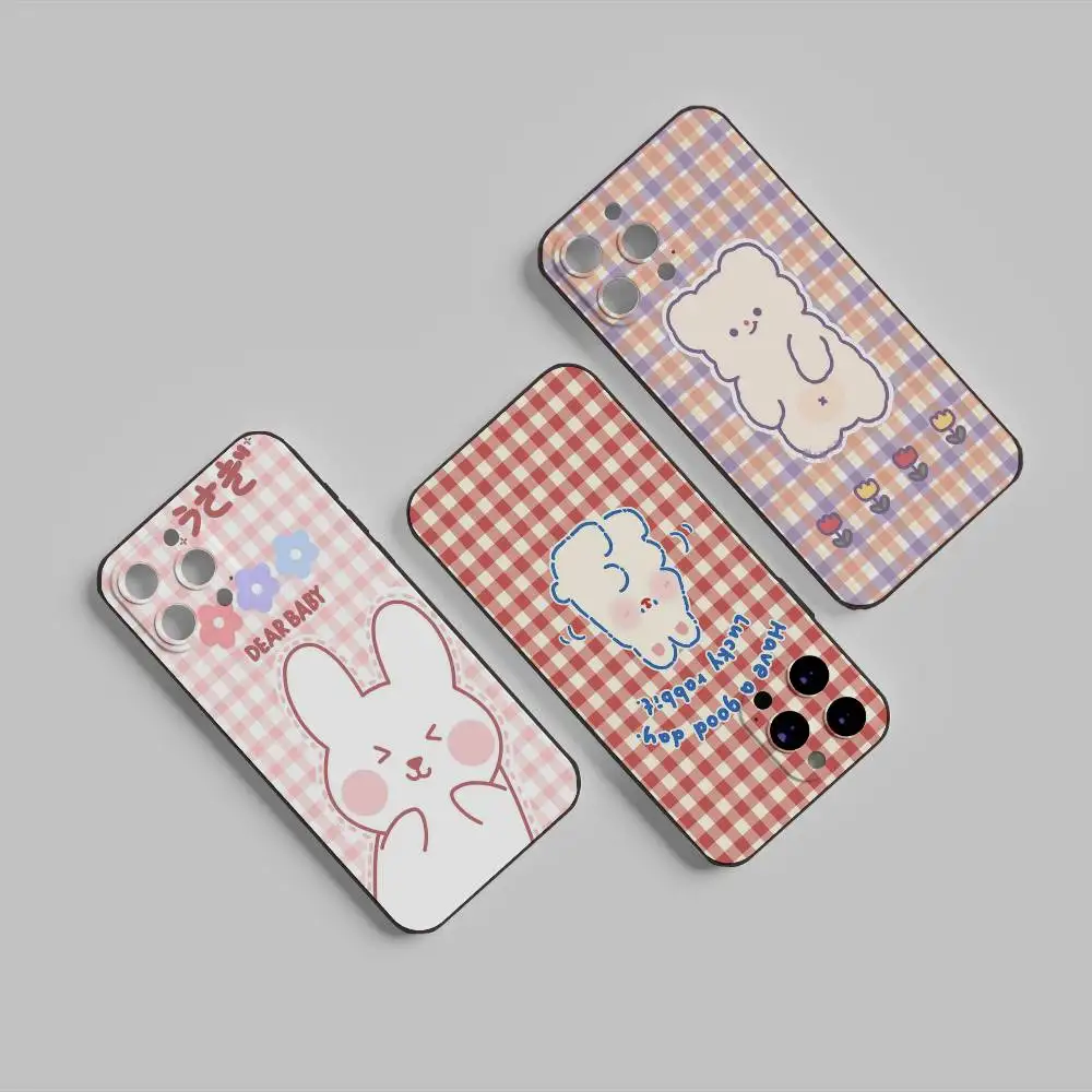 

Cute Puppy Dog Phone Case For IPhone 16 16e Plus Pro MAX15 14 13 12 11 Xr 7 8 6 Se XSmax Soft Black Case