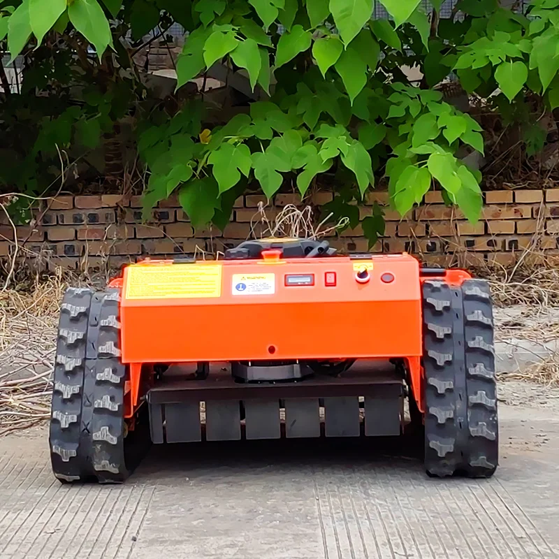 Индивидуальная самоходная интеллектуальная газонокосилка с нулевым поворотом и дистанционным управлением для фермы, сада и обслуживания газонов.