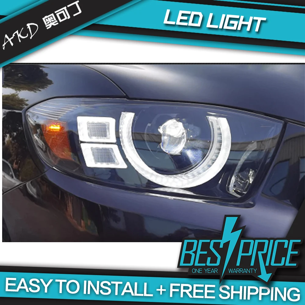 

AKD Cars Styling Headlight For Highlander Headlights 2007-2011 Highlander LED Headlight Kluger LED DRL High Low Beam LED He Auto