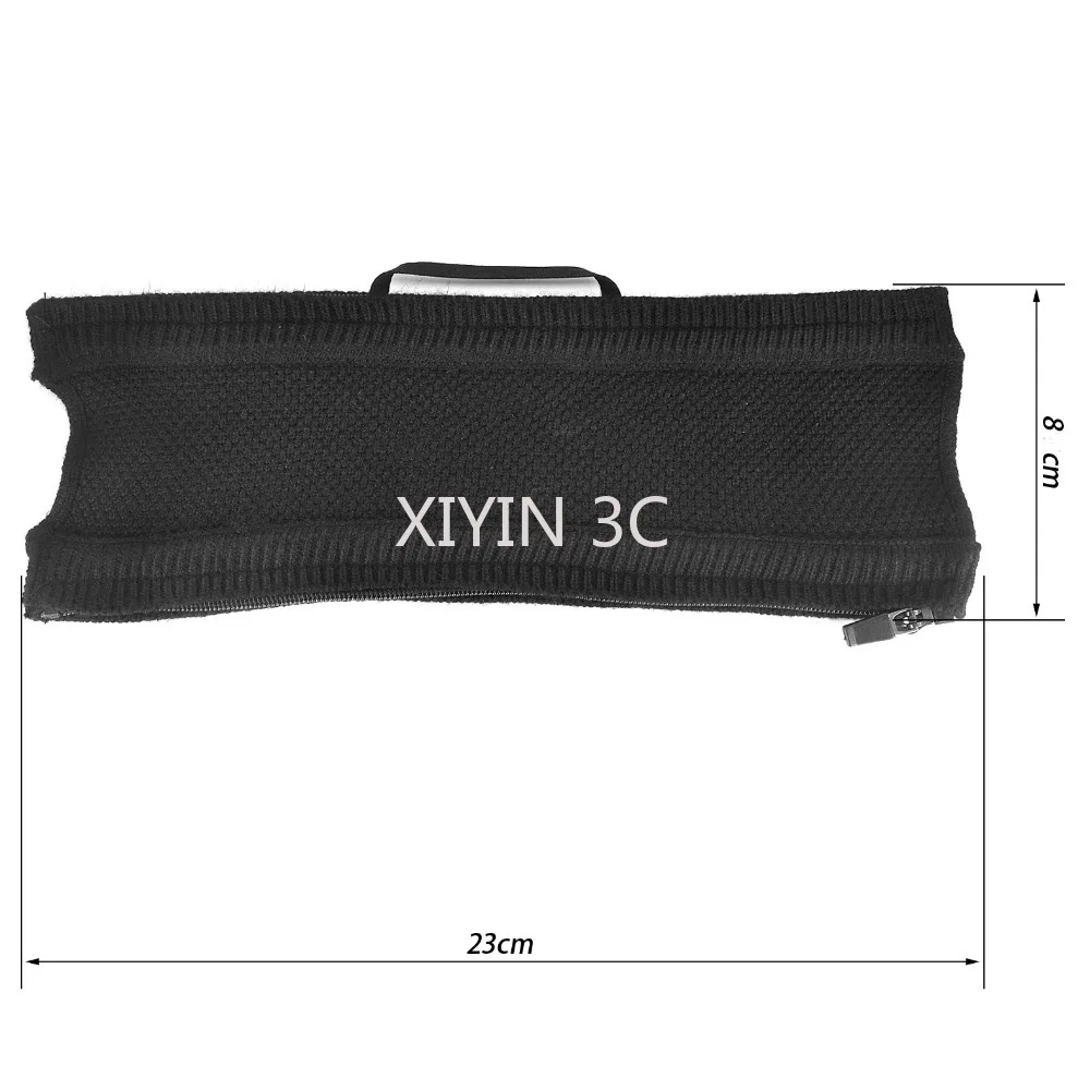 Рисунок 4 - Вязаная тканевая повязка на голову на молнии