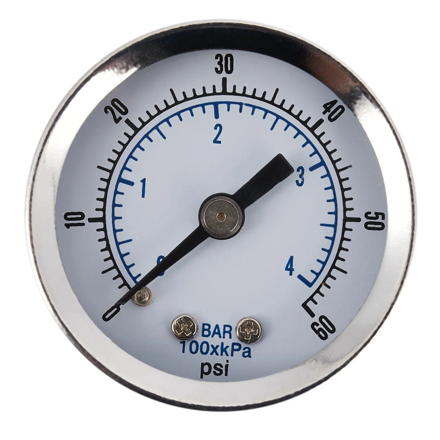 

Ts-Z51 0-60Psi Pressure Gauge 40Mm 1/8 Inch Npt Mini Pressure Gauge Air Compressor Hydraulic Vacuum Gauge Manometer