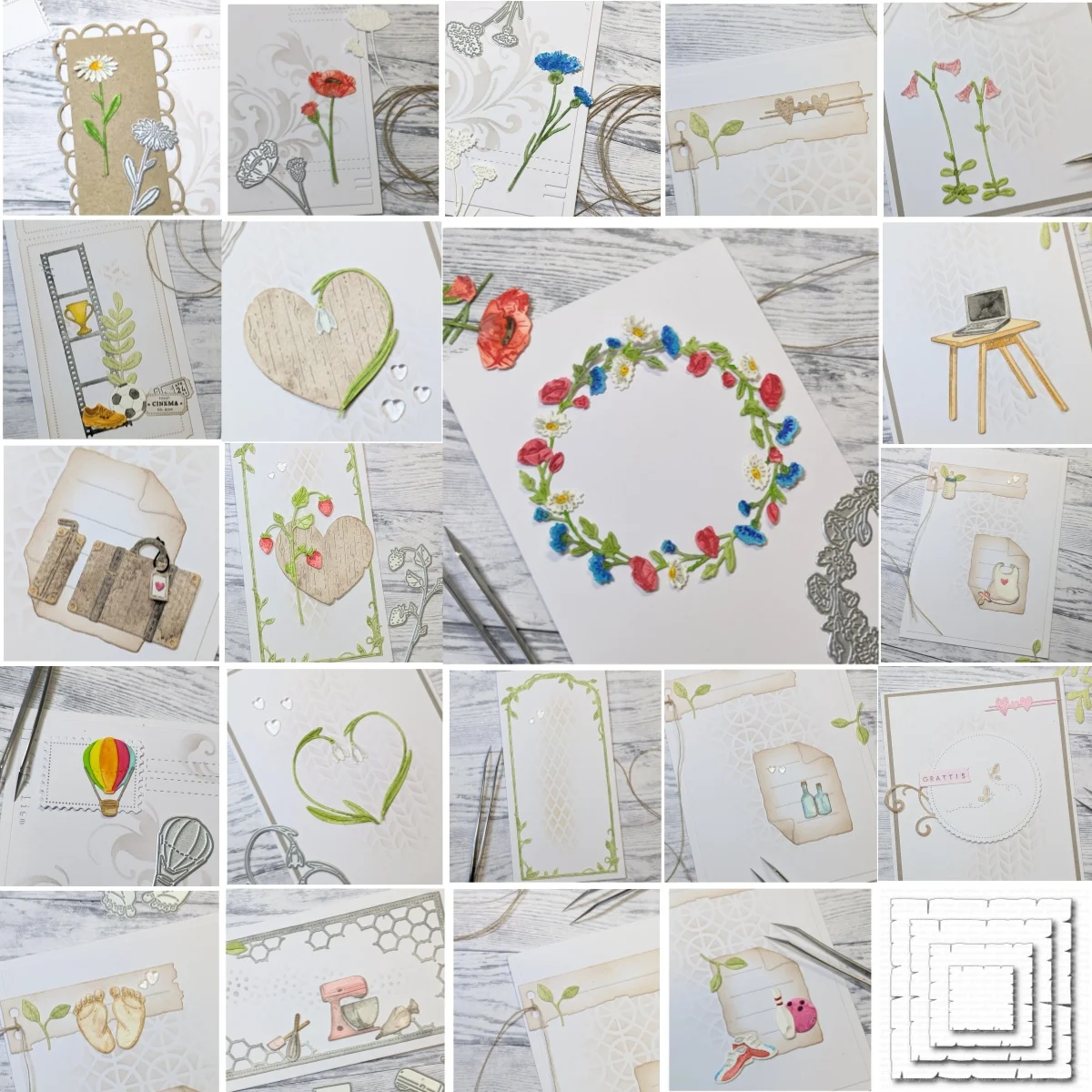 

Сердце Дейзи Воздушный Шар Бабочки Металлические Вырубные Штампы DIY Скрапбук Рельефная Ручная Бумажная Открытка Ремесло Украшение 2025 Новый