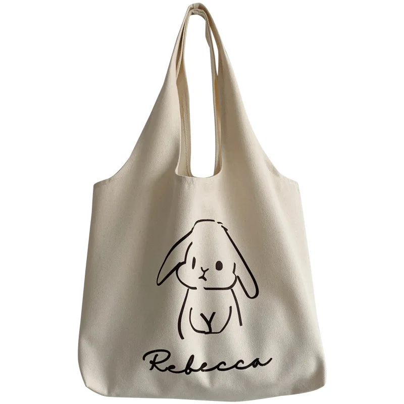 Tote Bags voor dames Canvas tas Illustratie Rugzak Artistiek Retro Grote capaciteit Casual schoudertas Moeder Kid Tassen voor meisjes