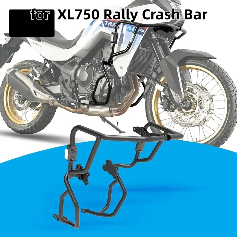 For  XL750 Transalp Original Hole Mount Crash Bar, No Drilling Quick Install High Toughness Anti-Scratch Engine Protection