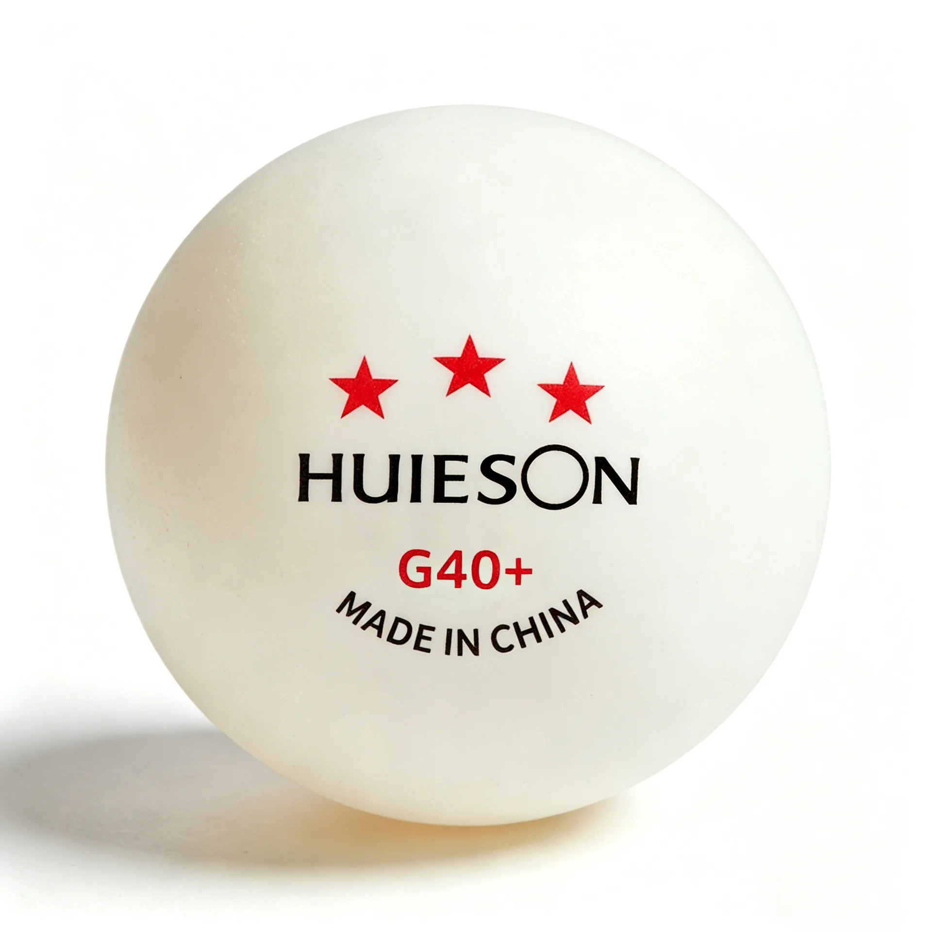 10 PCS Huieson Official New ABS Plastic Table Tennis Balls 3 Star 2.8g 40+mm Ping Pong Balls for Match Training Balls