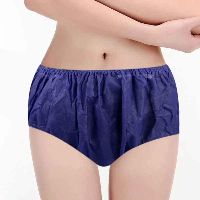 

20pcs Disposable Underwear Multifunctional Salon Briefs Air Permeable Non Woven Underpants for Spa Skincare Tanning Travel