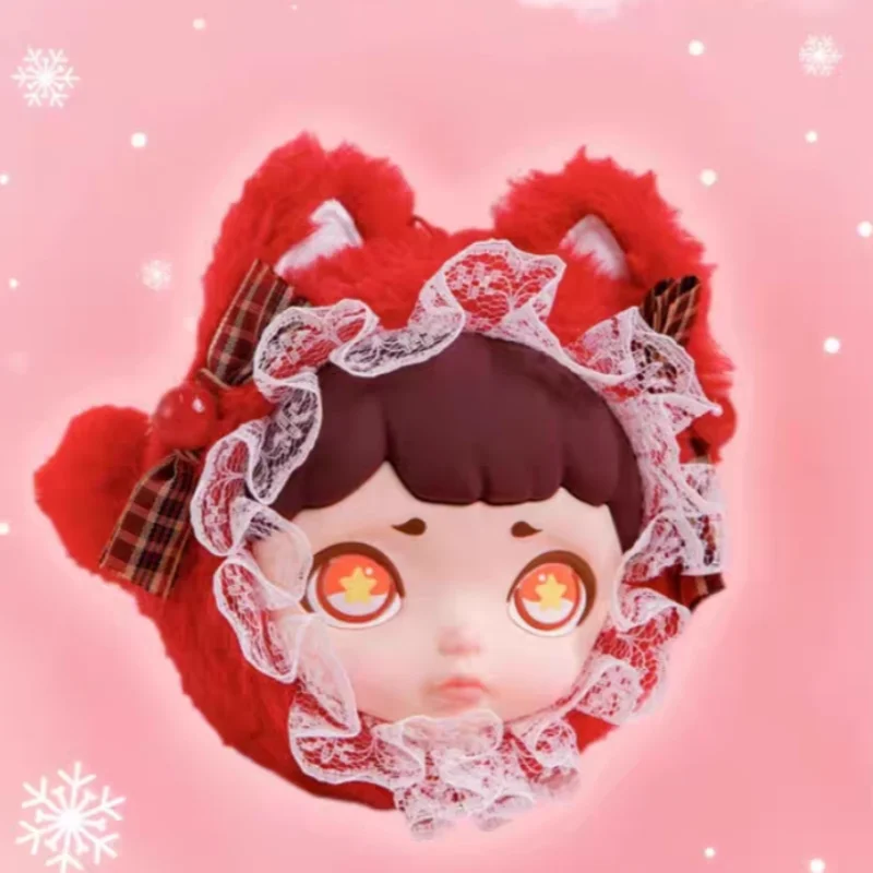 Original Hot Laura Warm Winter Tea Party Series Earphone Bag Vinyl Pendant Blind Box Caja Ciega Action Toy Figure Girls Gift