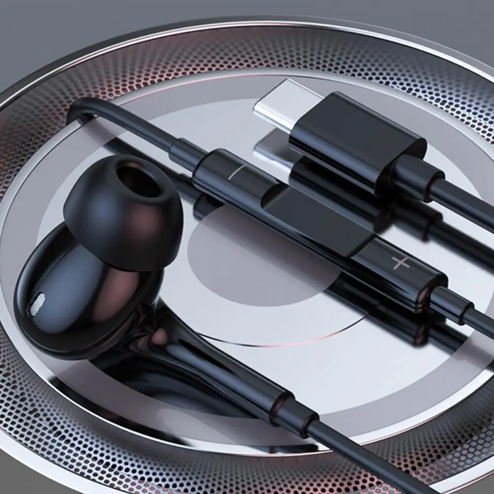 Wygodne słuchawki o długiej noszeniu, zaawansowane z redukcją szumów, wzmocniony dźwięk podłączony słuchawki douszne z mikrofonem 360 stopni Surround