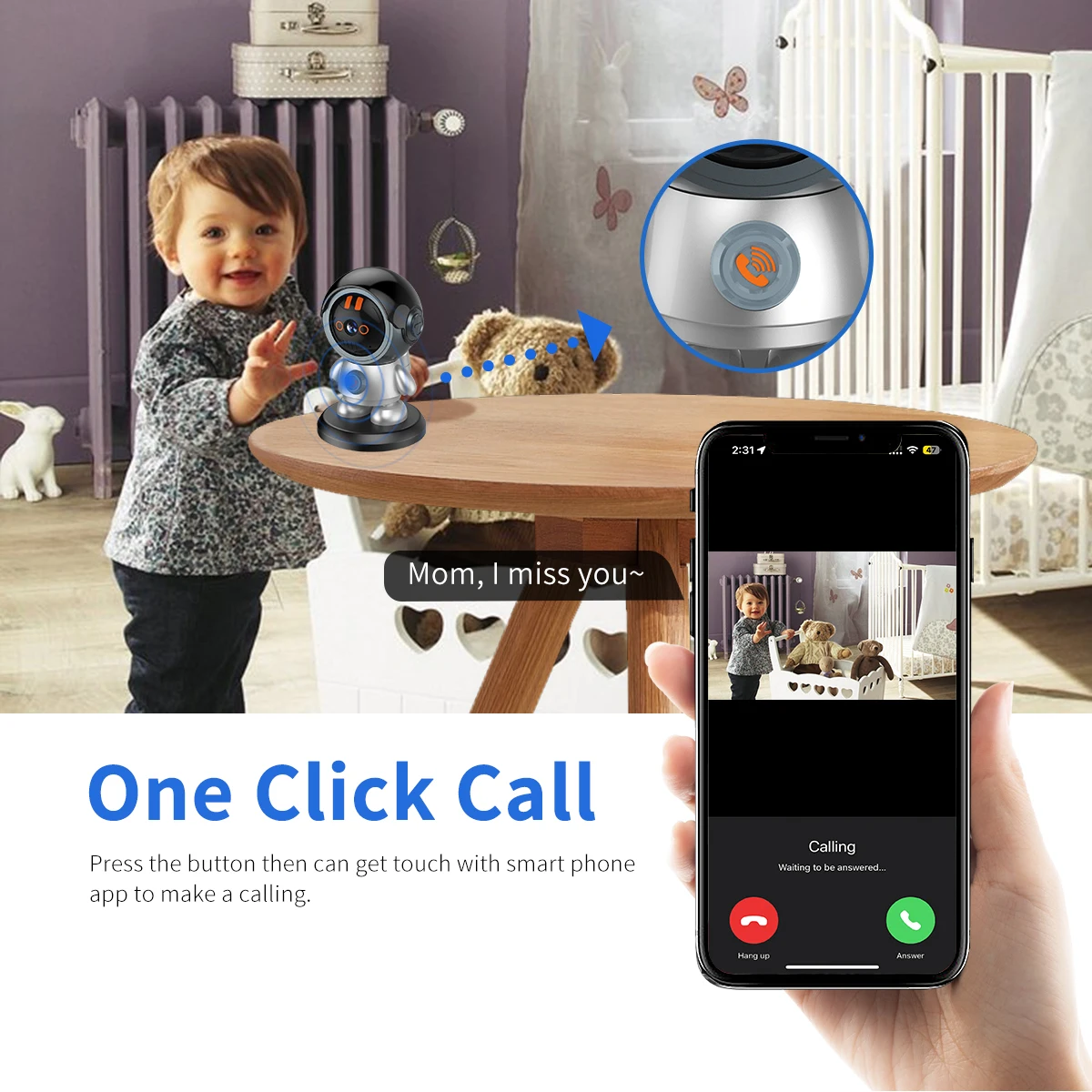 

ESCAM PT302 3MP 1296P iCam365 Приложение One Key Call Robotman IP-камера AI Обнаружение гуманоидов Домашняя безопасность CCTV Радионяня