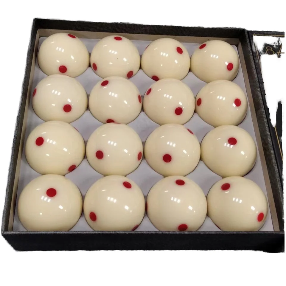 

Customizable TRIANGLE Cue Ball 5.72cm Resin White Ball Snooker Pool Sports Quality Coaching Billiards Supplies Mother Ball Logo