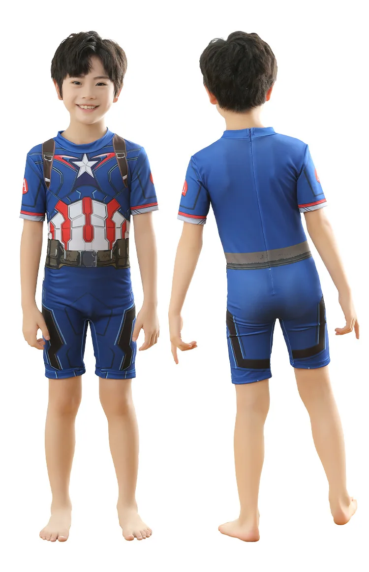 Spiderman Swimwear Kids Boys Swimwear costume da bagno per bambini costume da bagno per bambini costume da bagno per ragazzo Beachwear Cosplay body