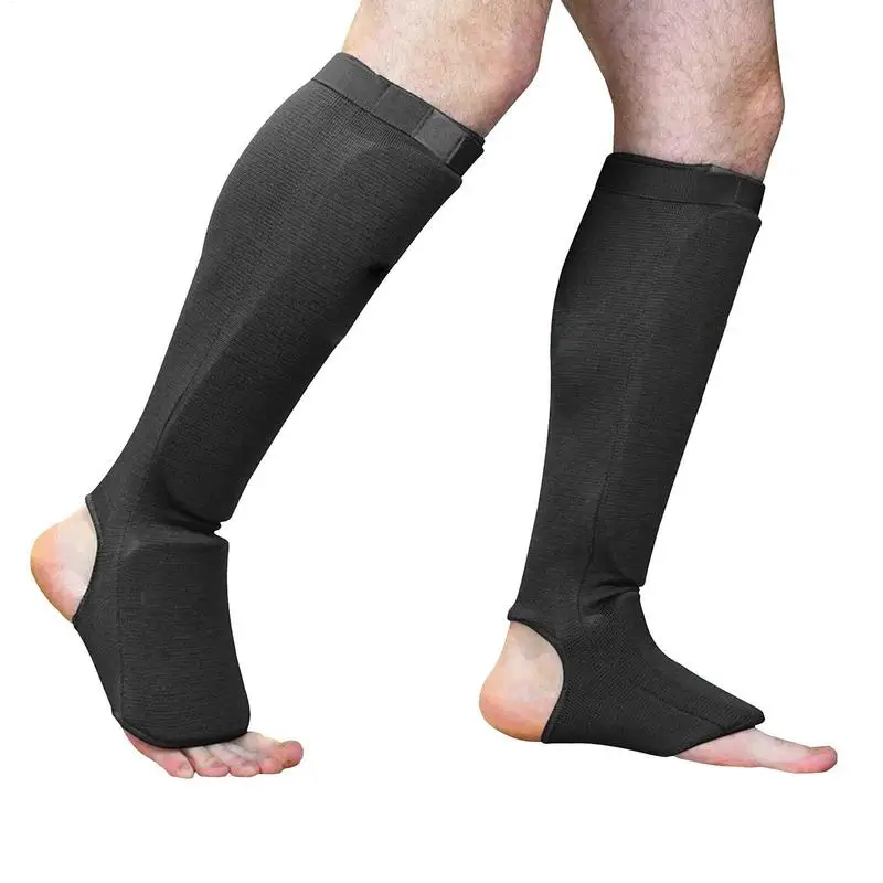 Muay Thai Leg Guards Instep Protection for MMA Shin & Instep Padded Guards Instep Guard Training Sparring Protective Gear Shin