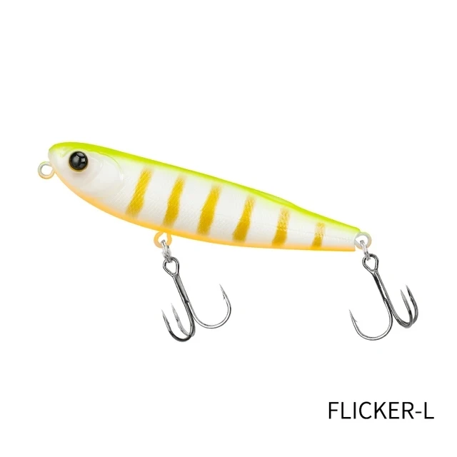 TSURINOYA FLICKER 70F Z Dog Topwater Walker Angelköder 70mm 8,4g Künstlicher Pencil Floating Stick Hard Bait für Barsch und Hecht