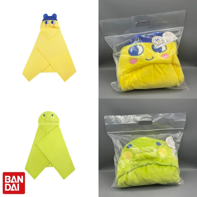 

Плед-шаль BANDAI Tamagotchi Mametchi Kuchipatchi: милый мультяшный дизайн, мягкий, теплый и уютный, для детей, для дома и улицы