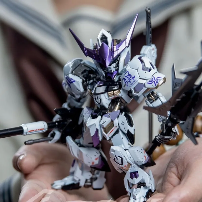 متوفر GAOGAO MGSD Barbatos ASW-G08 الأرجواني Xuanwu اللون طبعة محدودة الجمعية أطقم منمذجة لعبة أطفال هدية تحصيل