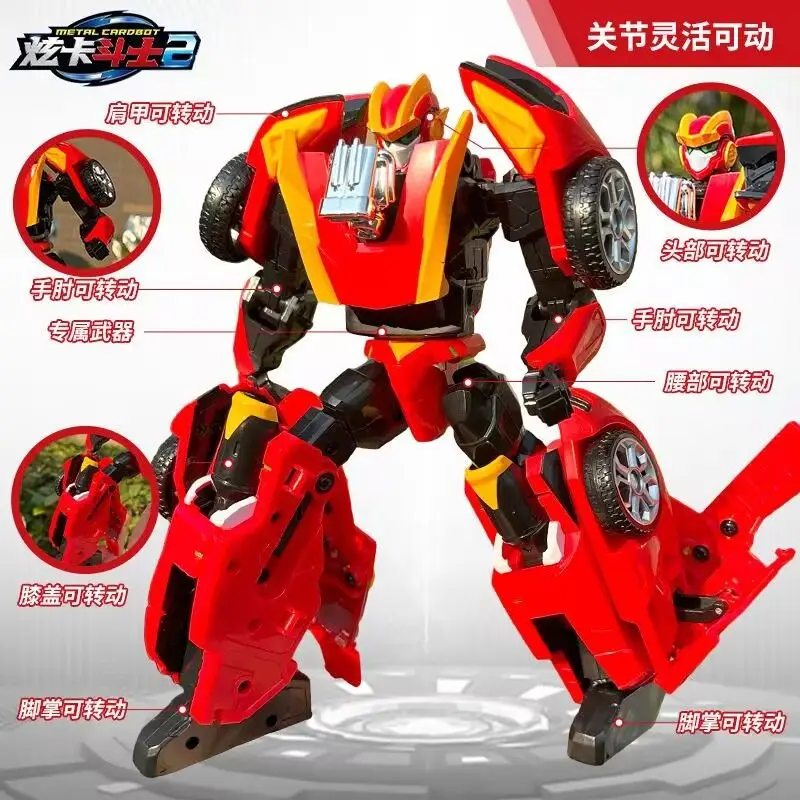 Xuanka guerreiros 2 legal mecha guerreiro transformando brinquedos de carro robô-kit de modelo de figura de ação de plástico abs para crianças meninos presentes 6-12 +