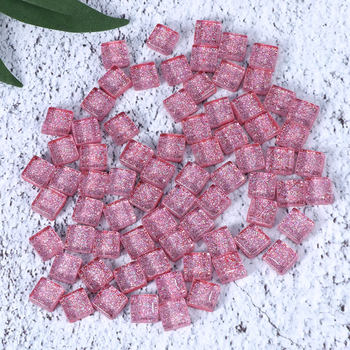 

Нежная мозаичная плитка из блестящего стекла, разноцветная, 200 г, материалы для рукоделия, для создания стеклянных и хрустальных элементов