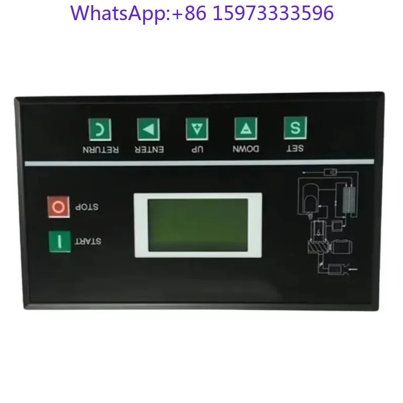 MAM‑880 PLC Controller Panel With Wiring Diagram, Replacement Spare Part For Screw Air Compressor Control System
