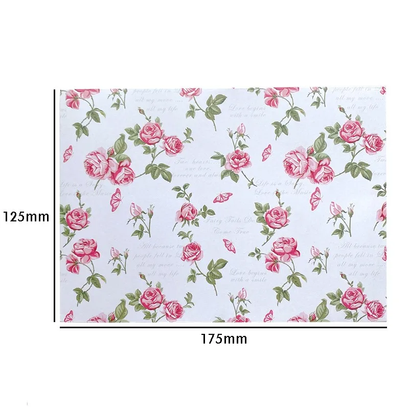 10pcs rose envelope Pastoral style 17.5*12.5cm Paper handmade Stationery for girls Decorative stationery