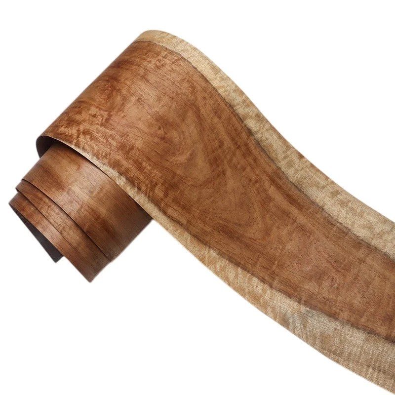 Natural Hedgehog Rosewood Veneer, 0.25mm Thick, Size 250x24cm, Suitable For Speaker Making And Cabinet Veneering.