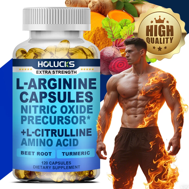 

Капсулы L-аргинина с L-цитруллином, усилитель оксида азота, для выносливости, мышц, энергии и кровообращения, для мужчин, повышенной силы.
