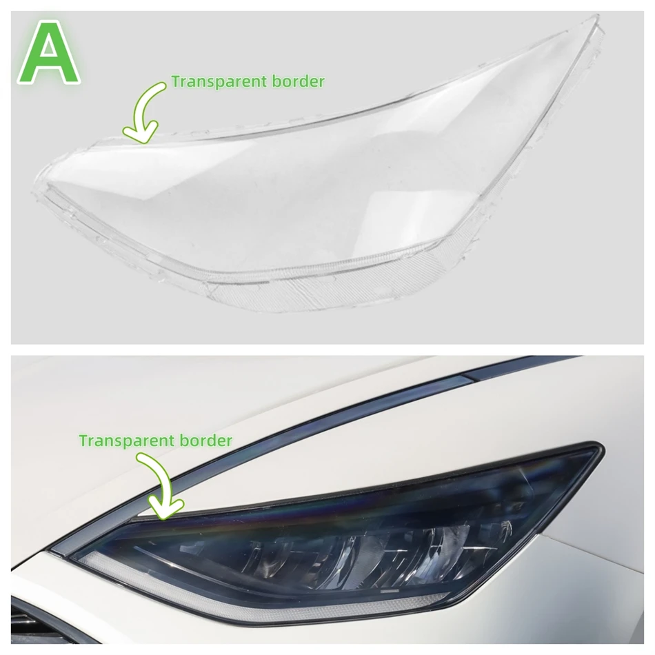 

Для Hyundai Sonata 2020 2021 2022, автомобильные аксессуары, прозрачный материал ПК, фары, стеклянный корпус