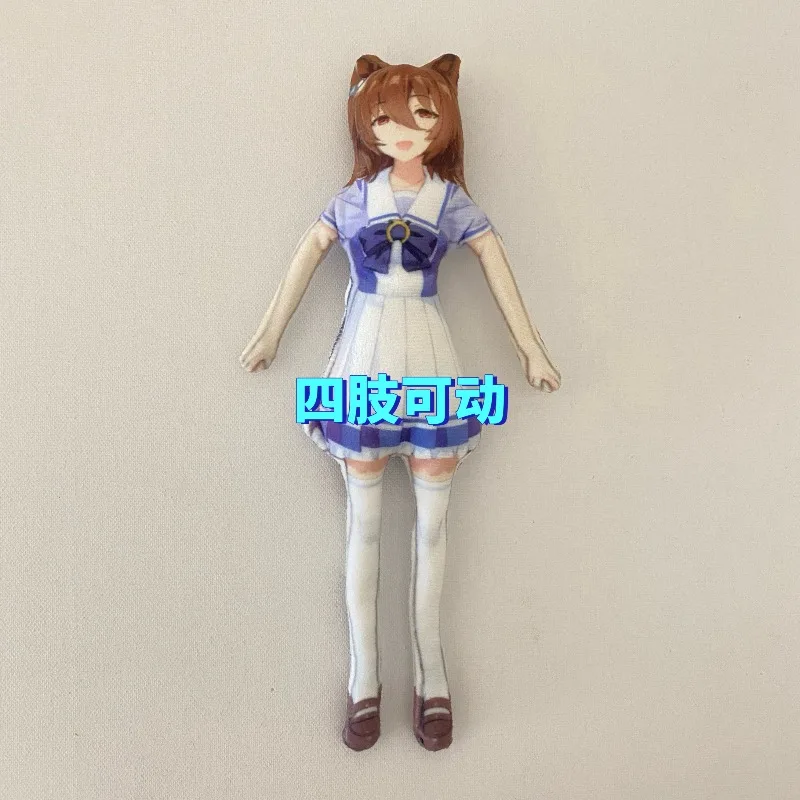 23cm Game Tokai Teio Agnes Tachyon Gold Ship Oguri Cap Plush Doll Anime Soft Figure Stuffed Cosplay Toy for Gift