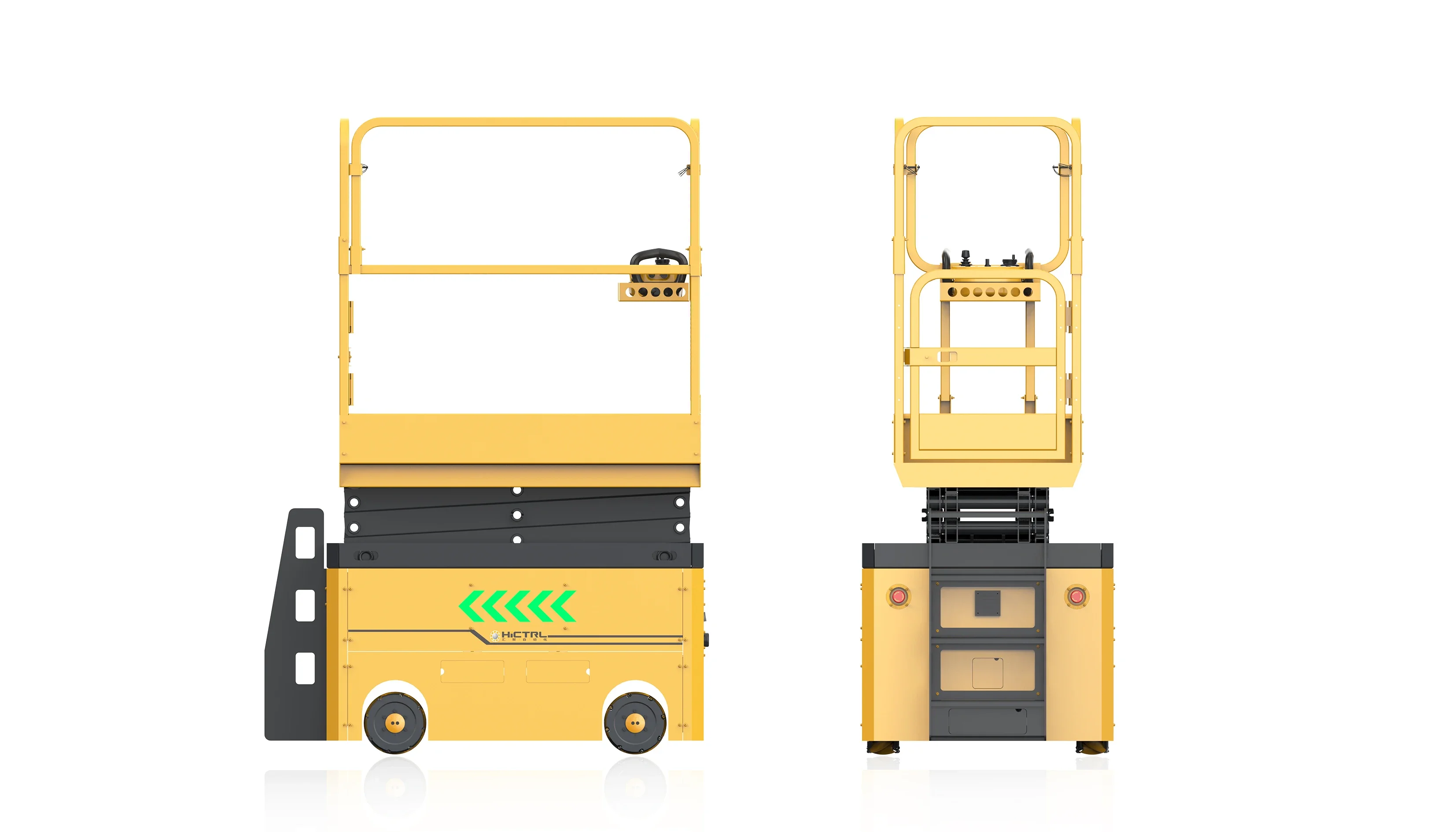 Scissors Lift Platform Mobile Hydraulic Battery Trailer Electric Scissor Lift