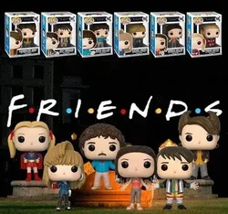 Funko Pop Friends RACHEL GREEN #261 ROSS GELLER #262 Action Figures Collection Model Toys for Children Birthday Christmas Gift