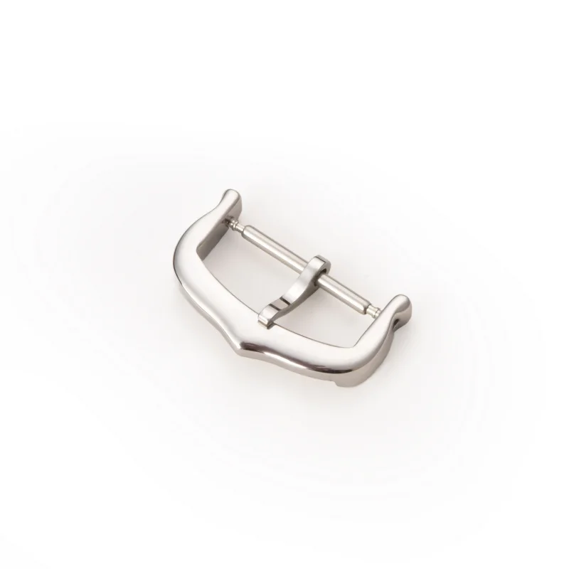 12 мм, 14 мм, 16 мм, 18 мм, 304L, твердая двусторонняя полированная пряжка для часов из нержавеющей стали, 2 мм, металлическая застежка для часов Lizi, аксессуары для часов