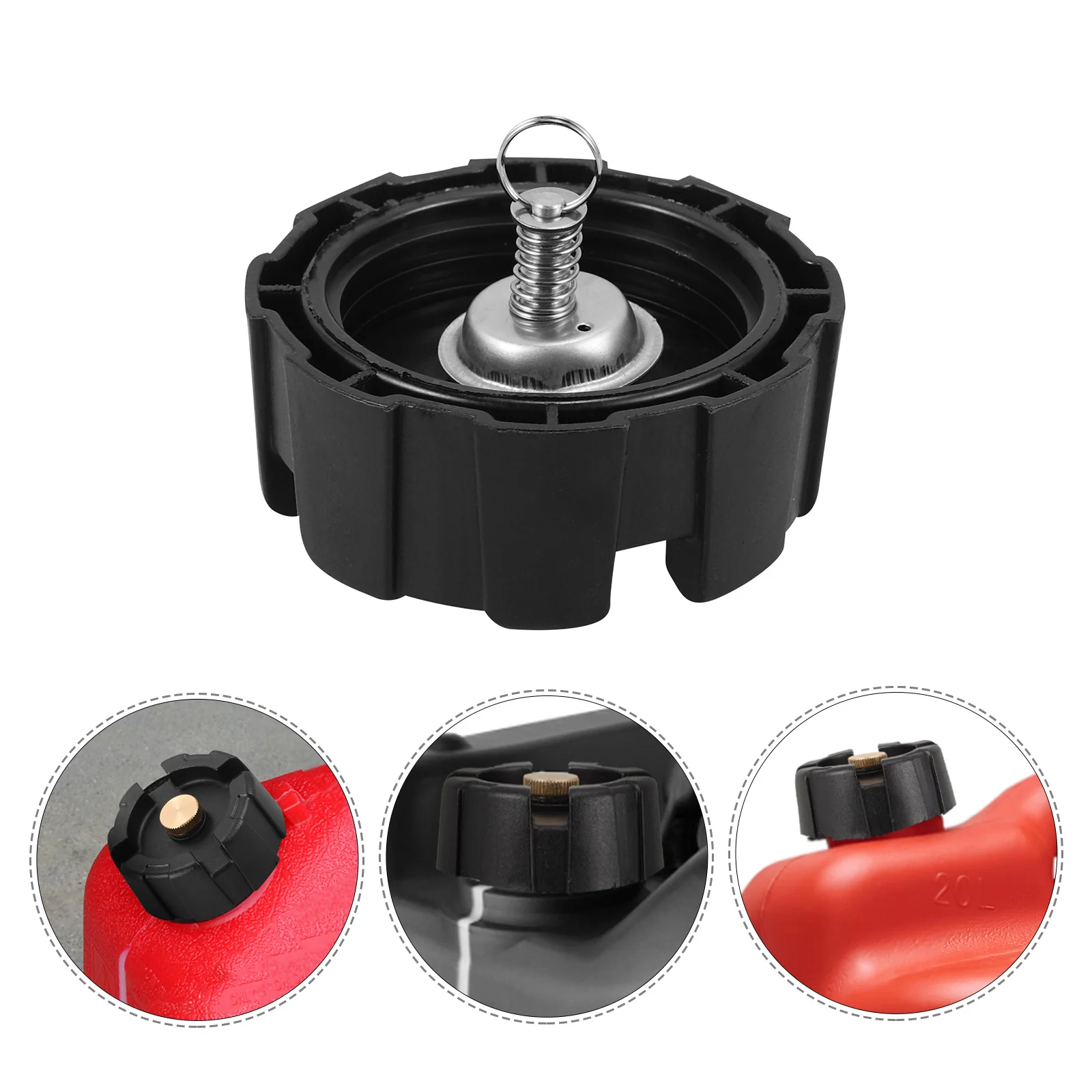 Tampa plástica do tanque de combustível para motores marinhos Design versátil Excelente desempenho de vedação Tampa do tanque de combustível para motor de barco