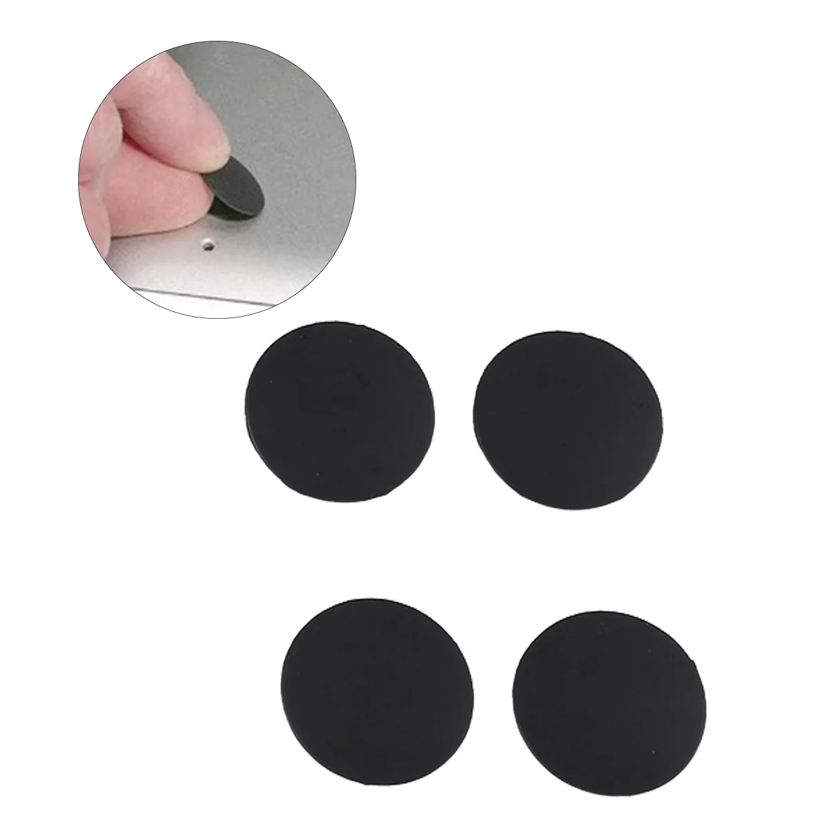 AT87-16Pcs Portable Unibody Bottom Case Rubber Foot Feet Pad Computer Chassis Foot Patch for MacBook Pro A1278 A1286 A1297