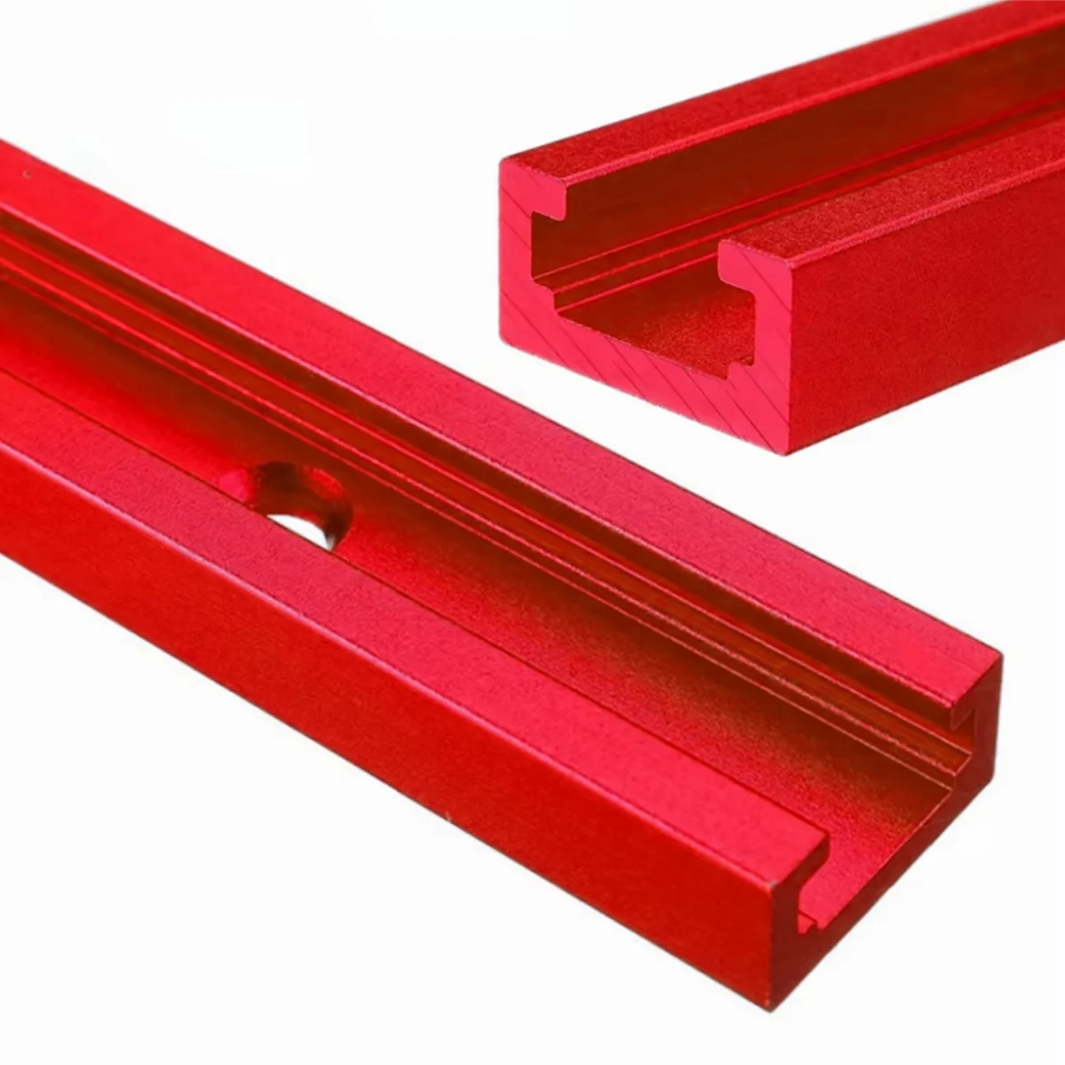 400 / 500mm الخشب شلال المسار تي نوع الأخدود مائل المسار المشبك تي نوع المسمار المشبك الأخدود 19x9.5mm رأى مكتب التوجيه أداة ديي #4