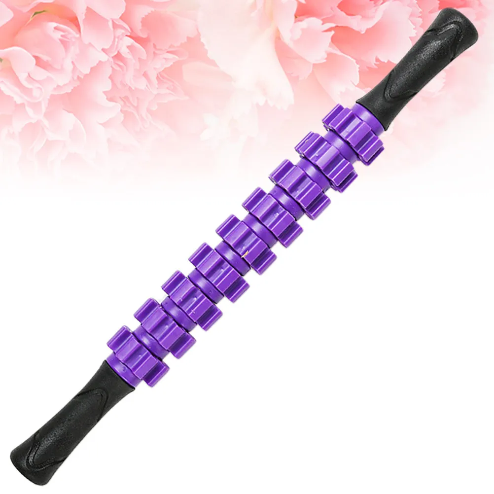 

Plastic Roller Full Body Massage Stick For Deep Tissue Yoga Muscle Relaxation Therapy High-Density Rolling Massager