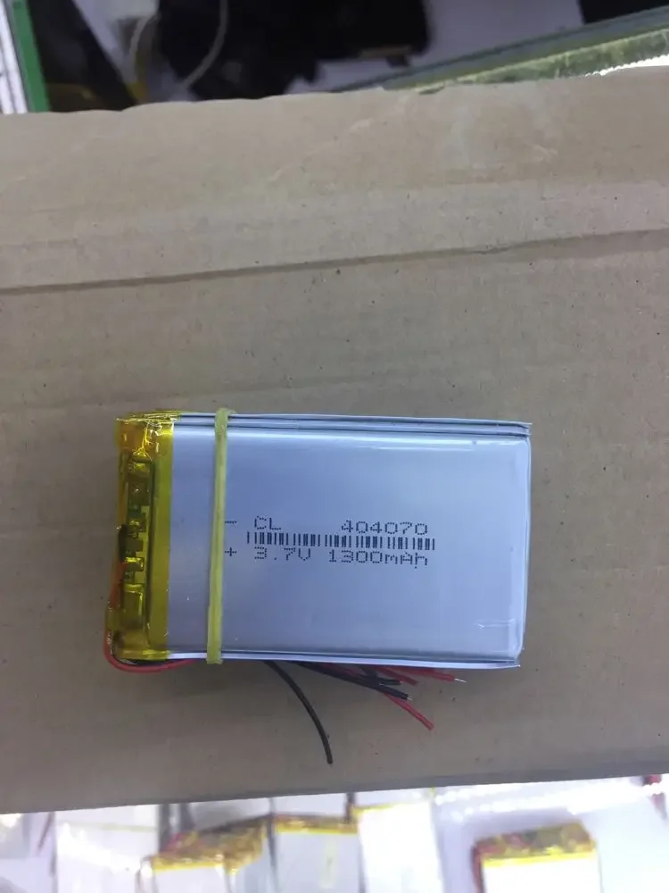 New Hot 3.7V polymer lithium battery 404070 044070 MP4 MP5 GPS toy battery Rechargeable Li-ion Cell Large Capacity Batteries