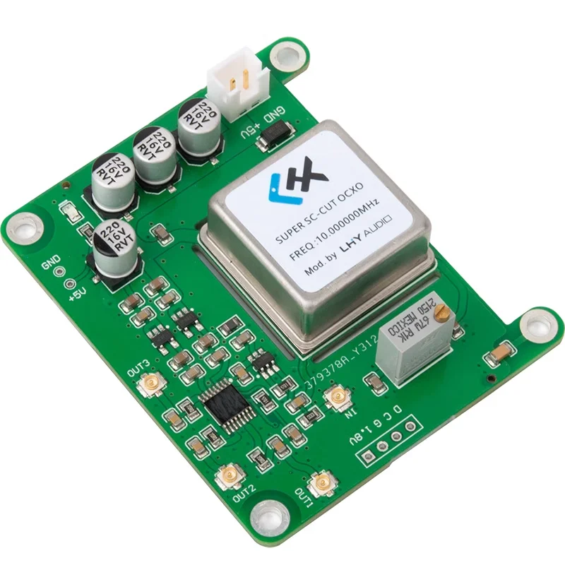 

Raspberry Pi 4B upgrade and modification of OCXO ultra-low phase noise constant temperature crystal oscillator clock board