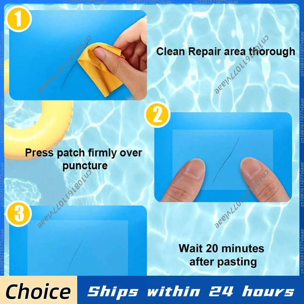 

Waterproof Transparent Self Adhesive Sticker Cloth Patches Outdoor Tent Repair Tape Inflatable Toys Pool Float Air Bed Patch Kit