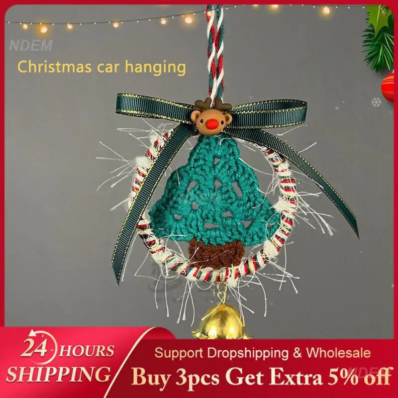 Christmas Decoration Ornaments Vivid And Lovely 29cm Christmas Bell Pendant Soft And Cute Shape 2 Colors Holiday Decorations