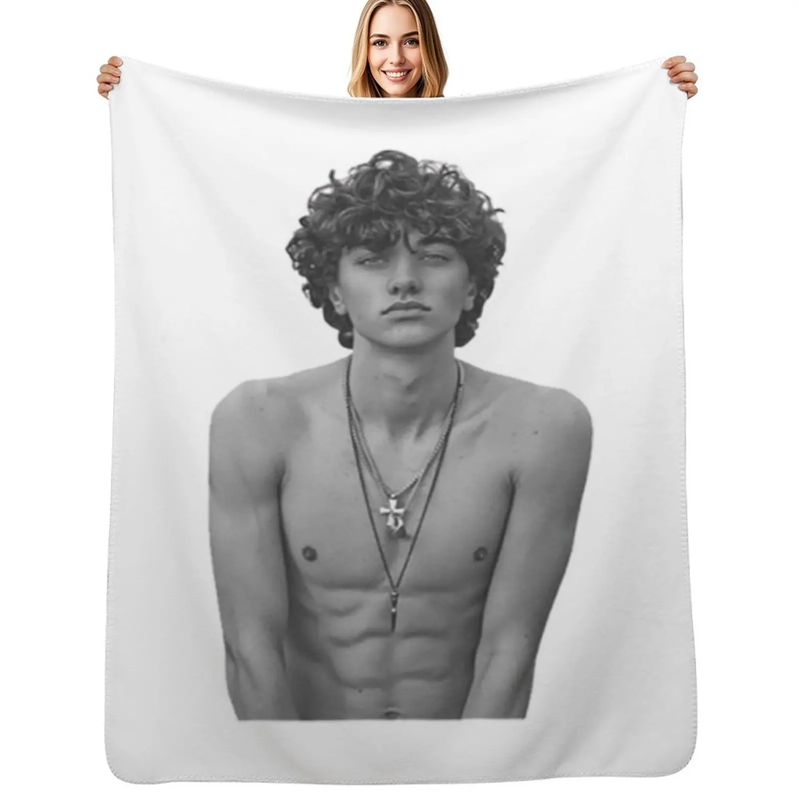 

Jeremiah Fisher (2) Throw Blanket Hairy Thermals For Travel warm winter For Baby Blankets