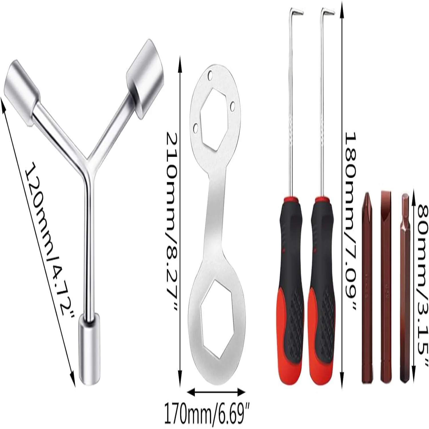 Washing Machine Inner/Outer Tub Spring Expansion Tool - Time-saving Pliers for Snaps Rings Removal