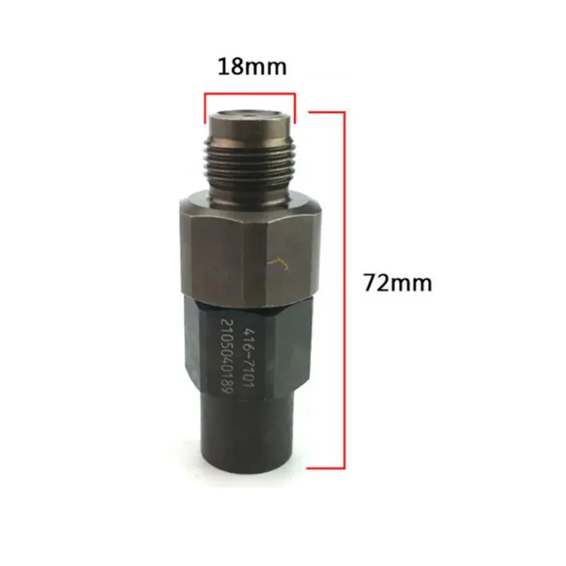 

416-7101 4167101 Common Rail Injector Valve Fits Caterpillar Cat 320d 323d Excavator Accessories