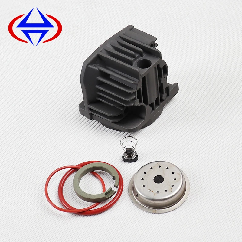 4L 0698007   Części zawieszenia Zestaw cylindrów sprężarki powietrza ze sprężyną do Audi Q7 A6C6 Land Rover L322 WABCO