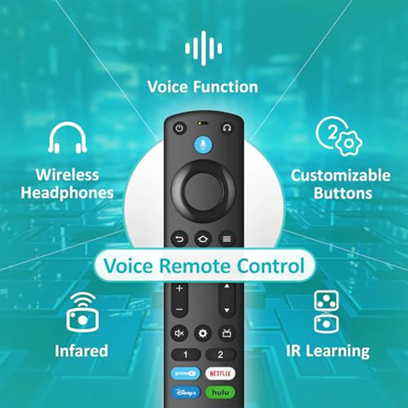 Replacement Voice Remote Control fit for Fire TV Stick TVs Cube Smart TVs Stick 4K Max Remote Control with Voice Function view 6