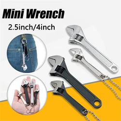 1Pc Mini Adjustable Spanner Portable Alloy Steel Micro Adjustable Wrench Multifunction Small Spanners Durable Hand Tools